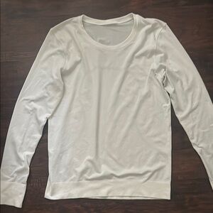 lululemon athletica White Long Sleeve Tee